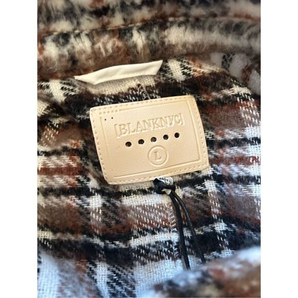 Blank nyc I FEEL YOU SHACKET jacket size large - Picture 7 of 7